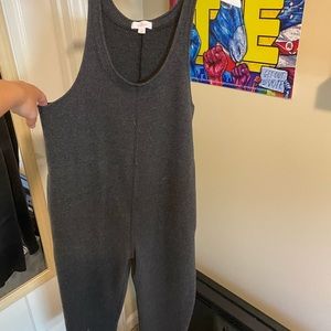 Sweatpants jumpsuit